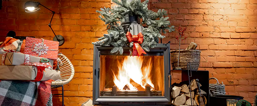 Travis Industries Linear Gas Fireplace Installation in Pendleton, Oregon