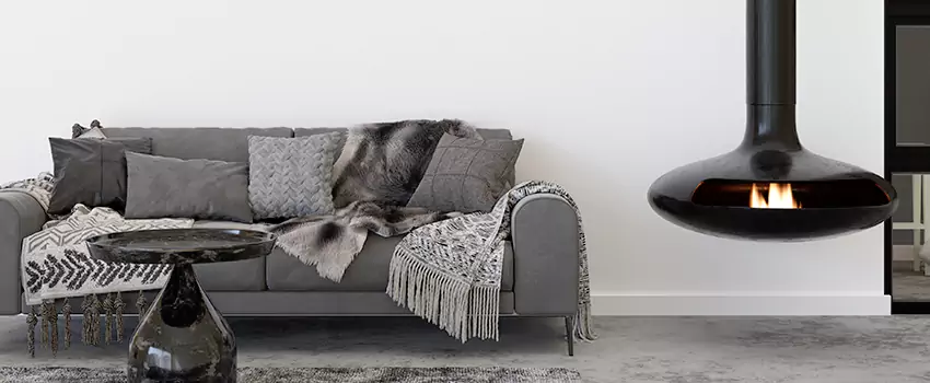 Circular Hanging Fireplace Installation Services in Pendleton, OR